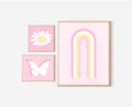 Light Pink Wall Art Prints Danish Pastel Wall Art Set of 3 Trendy Prints Boho Rainbow Wall Art Teen Trio Wall Art Gallery Set Pink Aesthetic Graphic Tee – Everyday Comfort · Trending Graphic Apparel