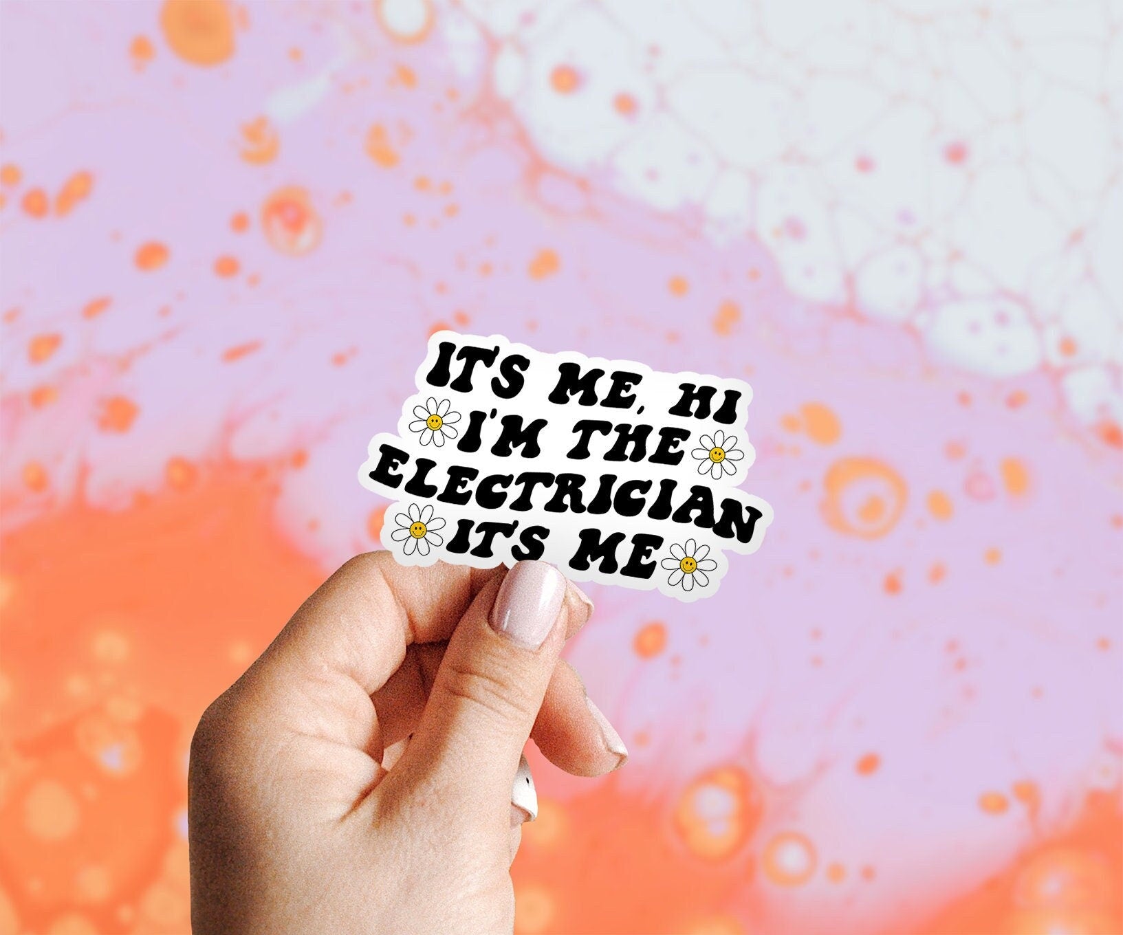 Electrician Graduation Sticker Gifts Kiss Cut For Laptop Funny Vinyl Sticker Women Men Him Her Graphic Tee – Everyday Comfort · Must-Have Style