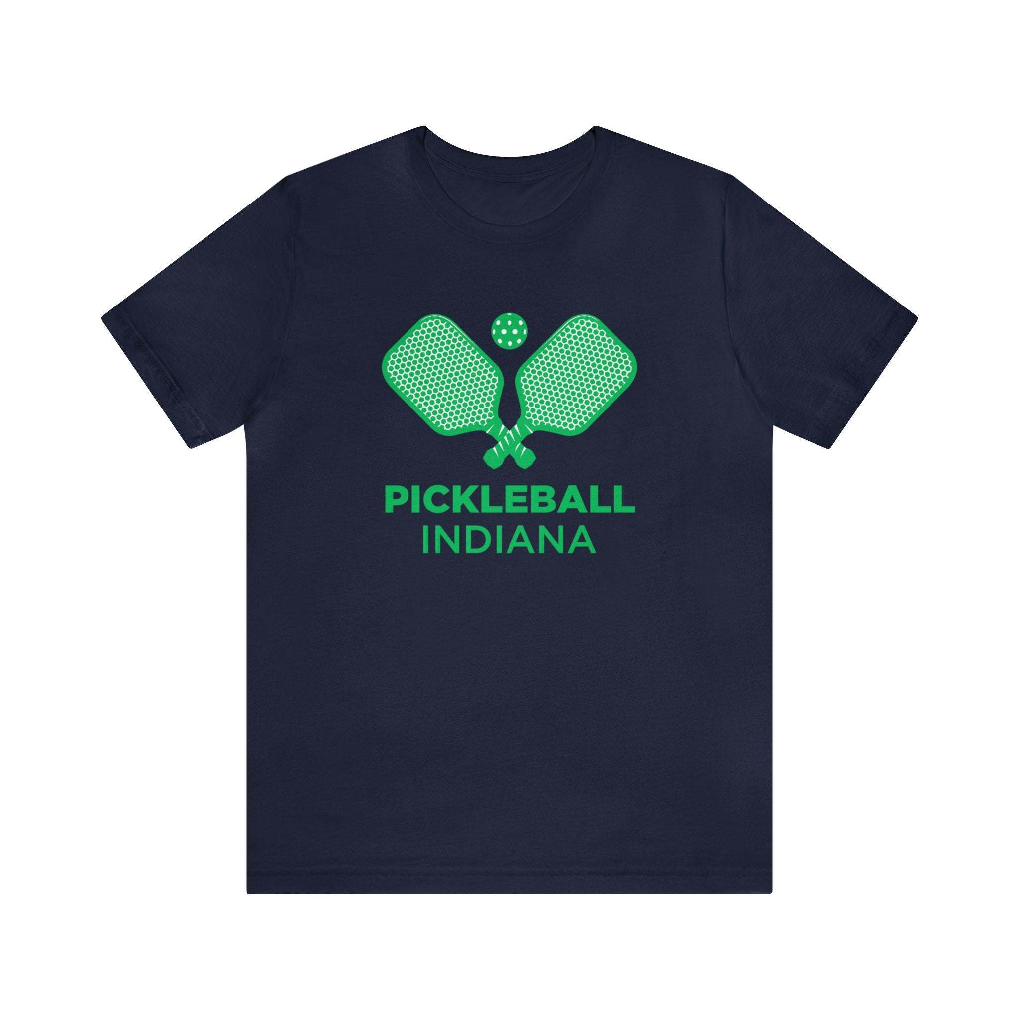 Indiana TShirt Retro Pickleball Unisex Indiana Shirt Personalization Available Graphic Tee – Aesthetic Look · Perfect For Daily Wear