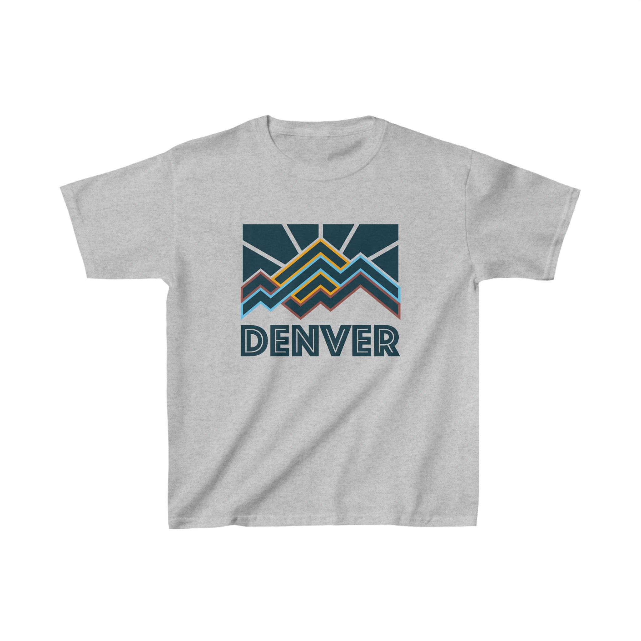 Denver Colorado Youth Shirt Retro Mountain Denver Kid39s TShirt Personalization Available Graphic Tee – Premium Graphic · Perfect For Daily Wear