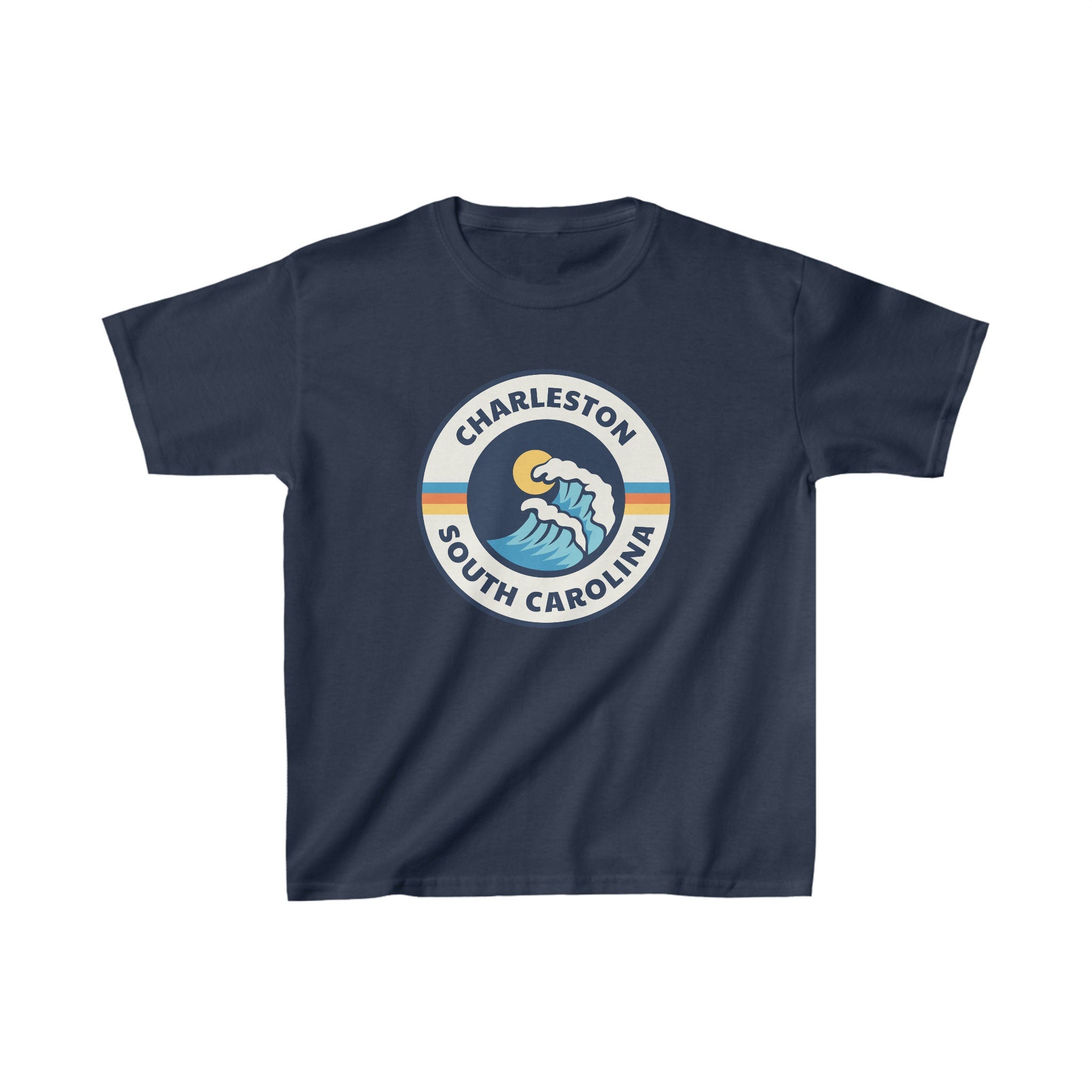 Charleston South Carolina Youth Shirt Retro Mountain Charleston Kid39s TShirt Personalization Available Graphic Tee – Bold Style · Great Gift For Fans