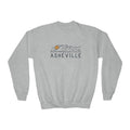 Asheville North Carolina Youth Sweatshirt Unisex Kid39s Asheville Crewneck Sweatshirt Personalization Available Sweatshirt – Aesthetic Look · Trending Graphic Apparel