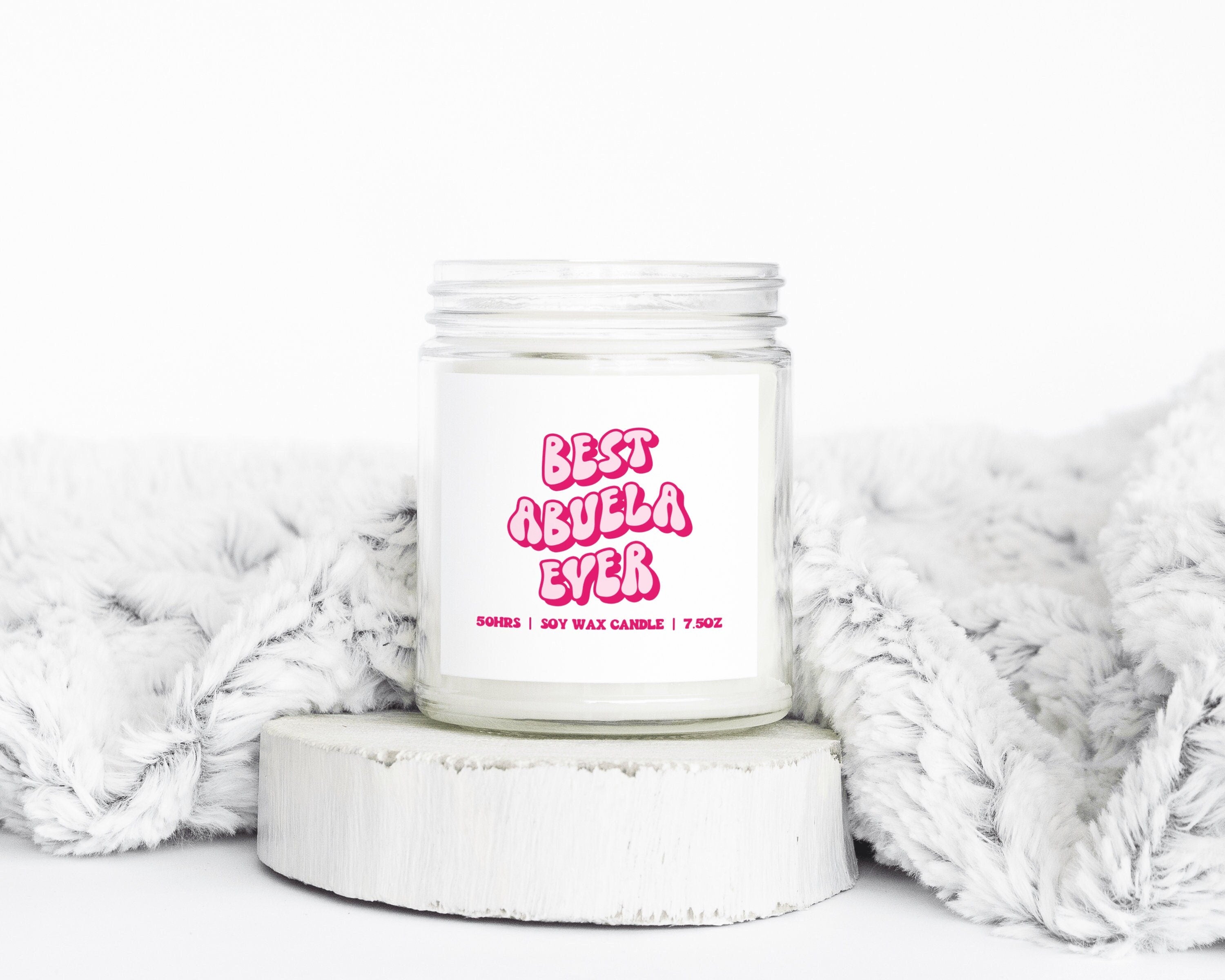 Abuela Mexcian Latina Grandma Gifts Funny Candle Housewarming Soy Wax Scented Decor Graphic Tee – Soft Feel · Must-Have Style