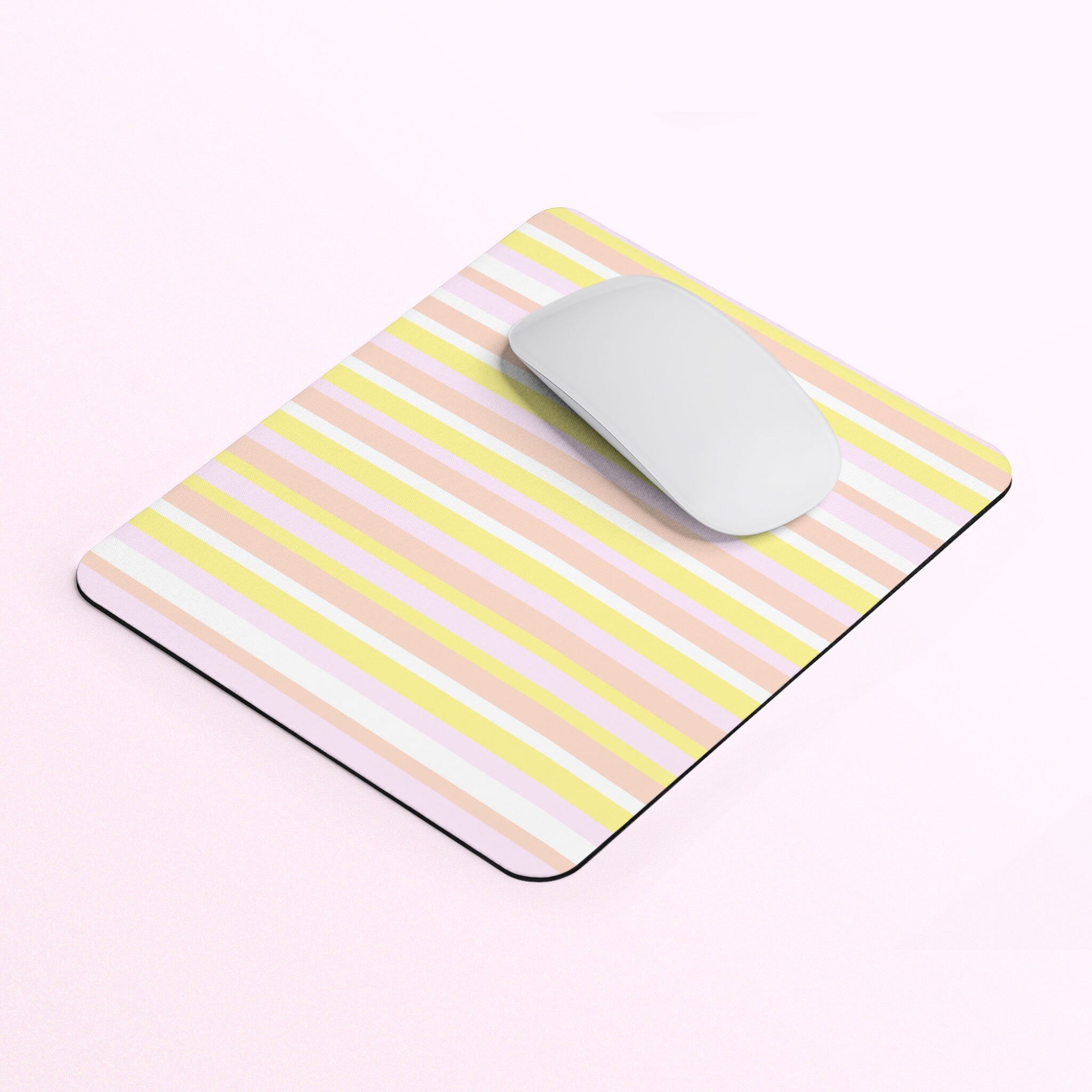 Pangender Pride Flag Stripes Mouse Pad Rectangle Mouse Pad Subtle Genderfluid Mouse Pad Pangender Flag Mousepad Home Office Gift Graphic Tee – Everyday Comfort · High-Quality Print