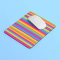 Pansexual Pride Flag Stripes Mouse Pad Rectangle Mouse Pad Subtle Pan Pride Mouse Pad Pansexual Flag Mousepad Home Office Gift Graphic Tee – Warm & Stylish · High-Quality Print