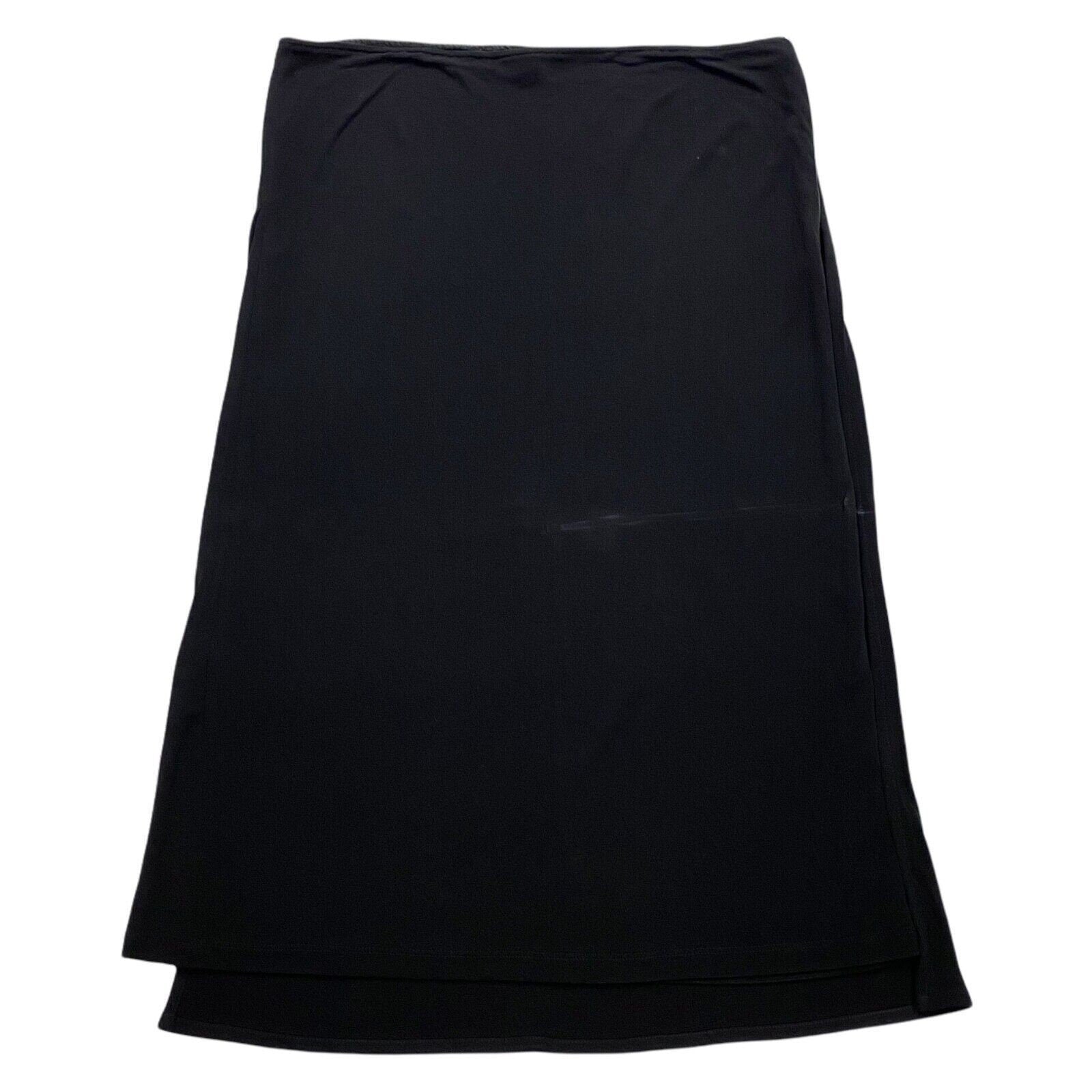 Byblos Midi Skirt Vintage Luxury High End Viscose Designer IT 48 Black VTG Graphic Tee – Soft Feel · Trending Graphic Apparel