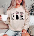 Rock Paper Scissors Cat Sweatshirt Gift For Cat Lover Funny Cat Pow Sweater Cat Lover Gift Hoodie Cat Owner Sweater Cute Cat Crewneck Hoodie – Fan Favorite · Must-Have Style