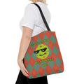 Vintage Rhombus Pattern Pickleball AOP Tote Bag Carry Your Essentials with Humorous Style Tote Bag – Feel-Good Design · Great Gift For Fans