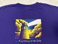 Vintage 1990s 90s Living Word Christian Fellowship Lighthouse Jesus T Shirt L Graphic Tee – Aesthetic Look · Great Gift For Fans