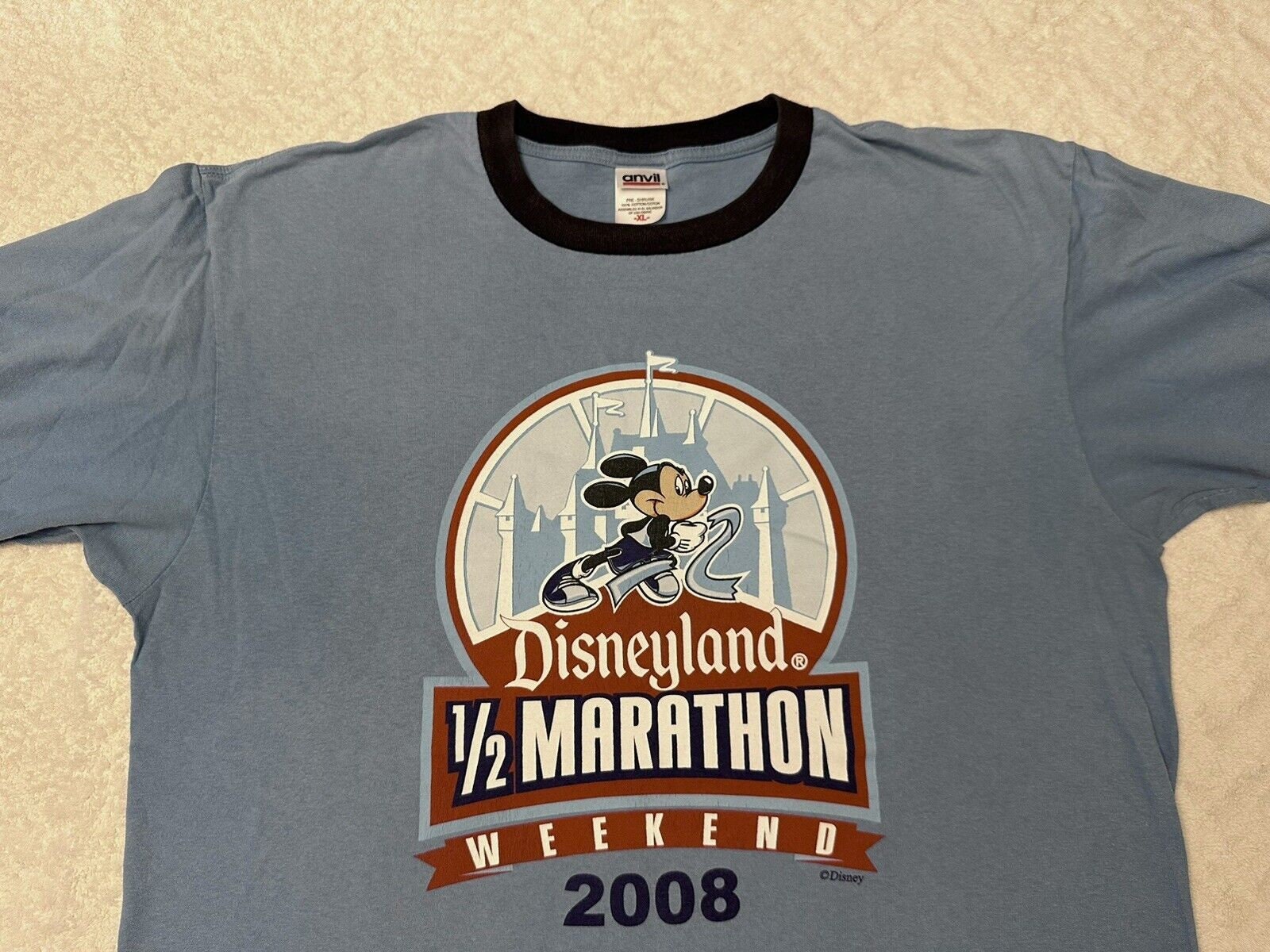 Vintage Early 2000s Y2K Disneyland Marathon Weekend Race Crew Mickey T Shirt XL Graphic Tee – Easygoing Wear · Trending Graphic Apparel