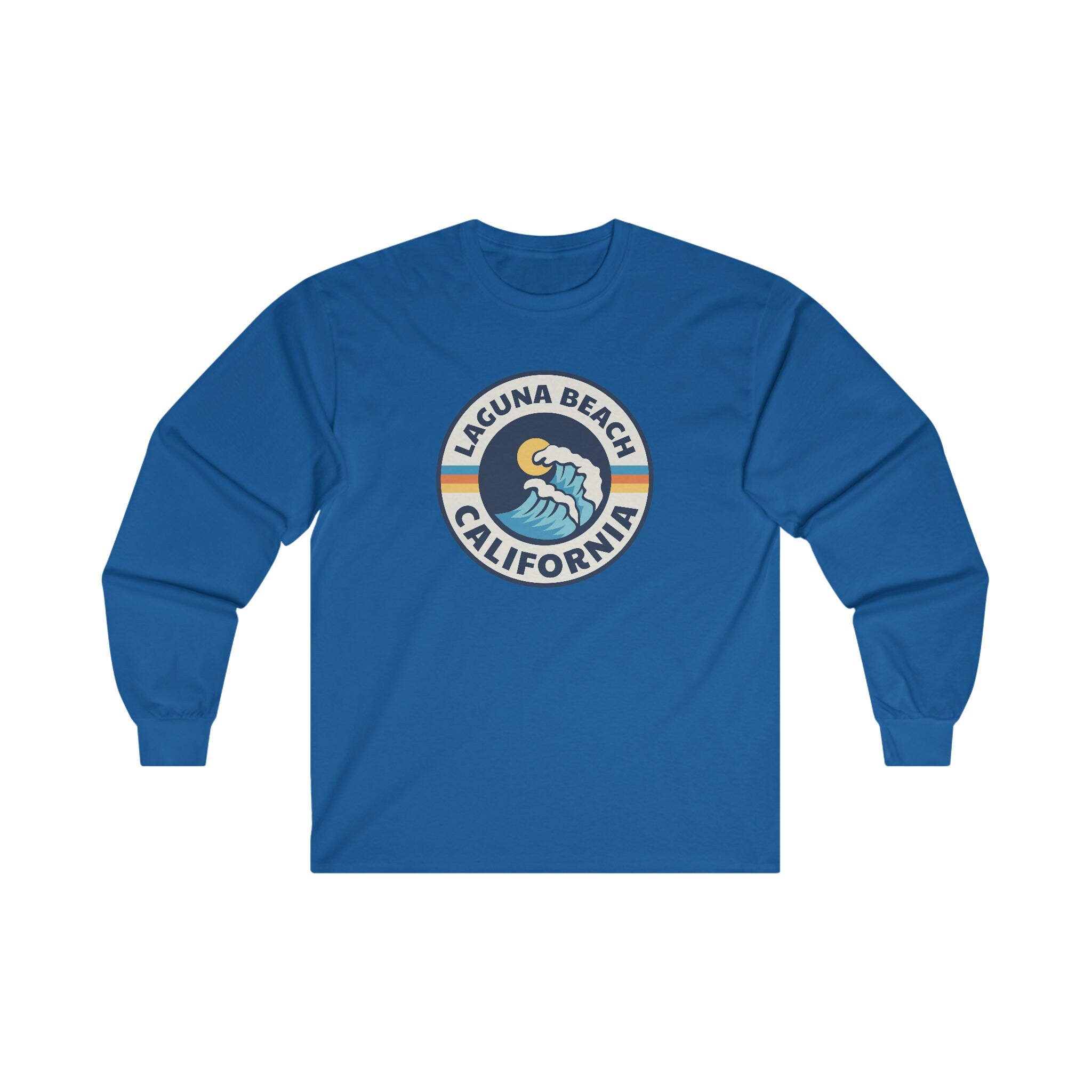 Laguna Beach California Long Sleeve Shirt Retro Unisex Laguna Beach Long Sleeve Tee Personalization Available Graphic Tee – Premium Graphic · Top Pick For Any Outfit