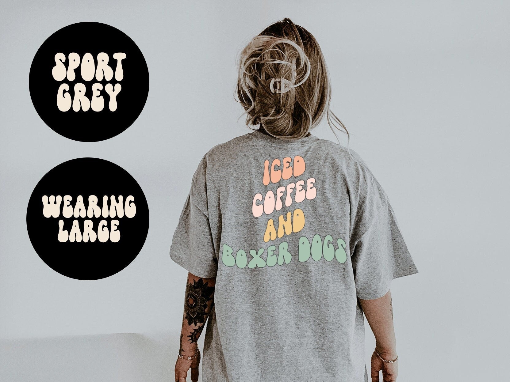 Boxer Dog Mom BACK PRINT Shirt Gifts Tshirt Tees TShirt Unisex Funny Graphic Tee – Everyday Comfort · Top Pick For Any Outfit