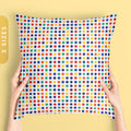 Rainbow Polka Dots Pillow Case Insert All Over Throw Pillow Pride Cushion Cover LGBTQ Pride Pillow Cover Rainbow Dotted Pattern Graphic Tee – Bold Style · Perfect For Daily Wear