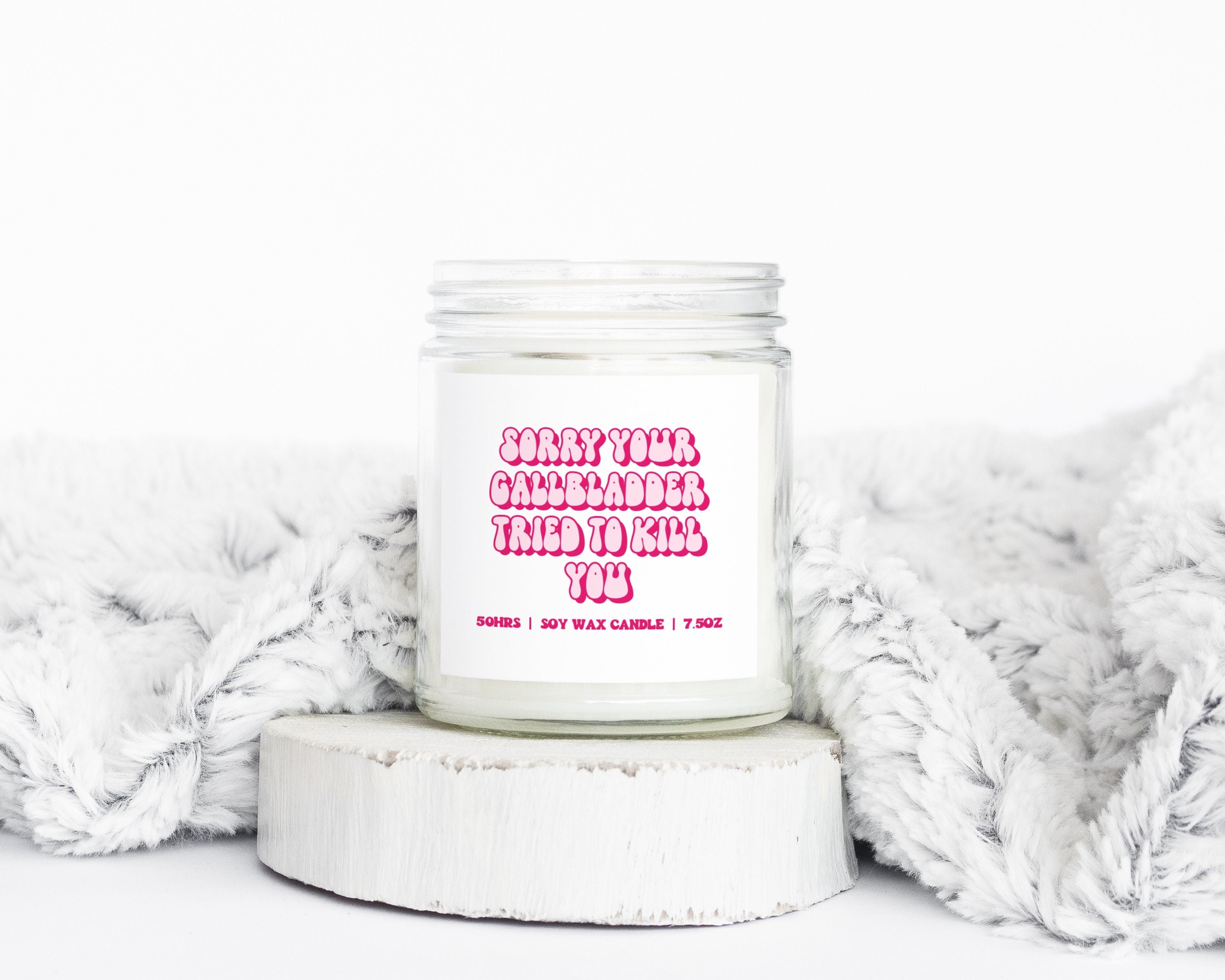 Gallbladder Surgery Cancer Gifts Funny Candle Housewarming Soy Wax Scented Decor Graphic Tee – Bold Style · Perfect For Daily Wear