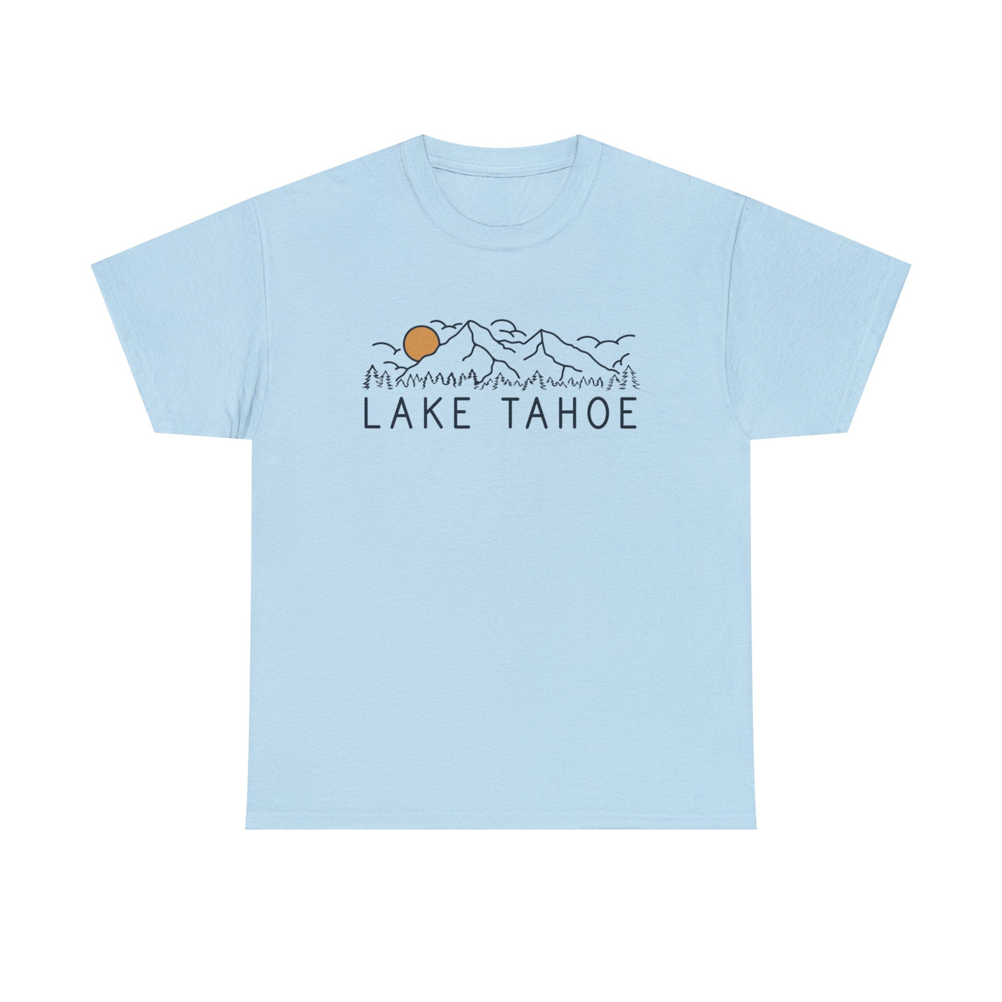 Lake Tahoe California TShirt Retro Classic Fit Unisex Lake Tahoe Shirt Personalization Available Graphic Tee – Soft Feel · Trending Graphic Apparel