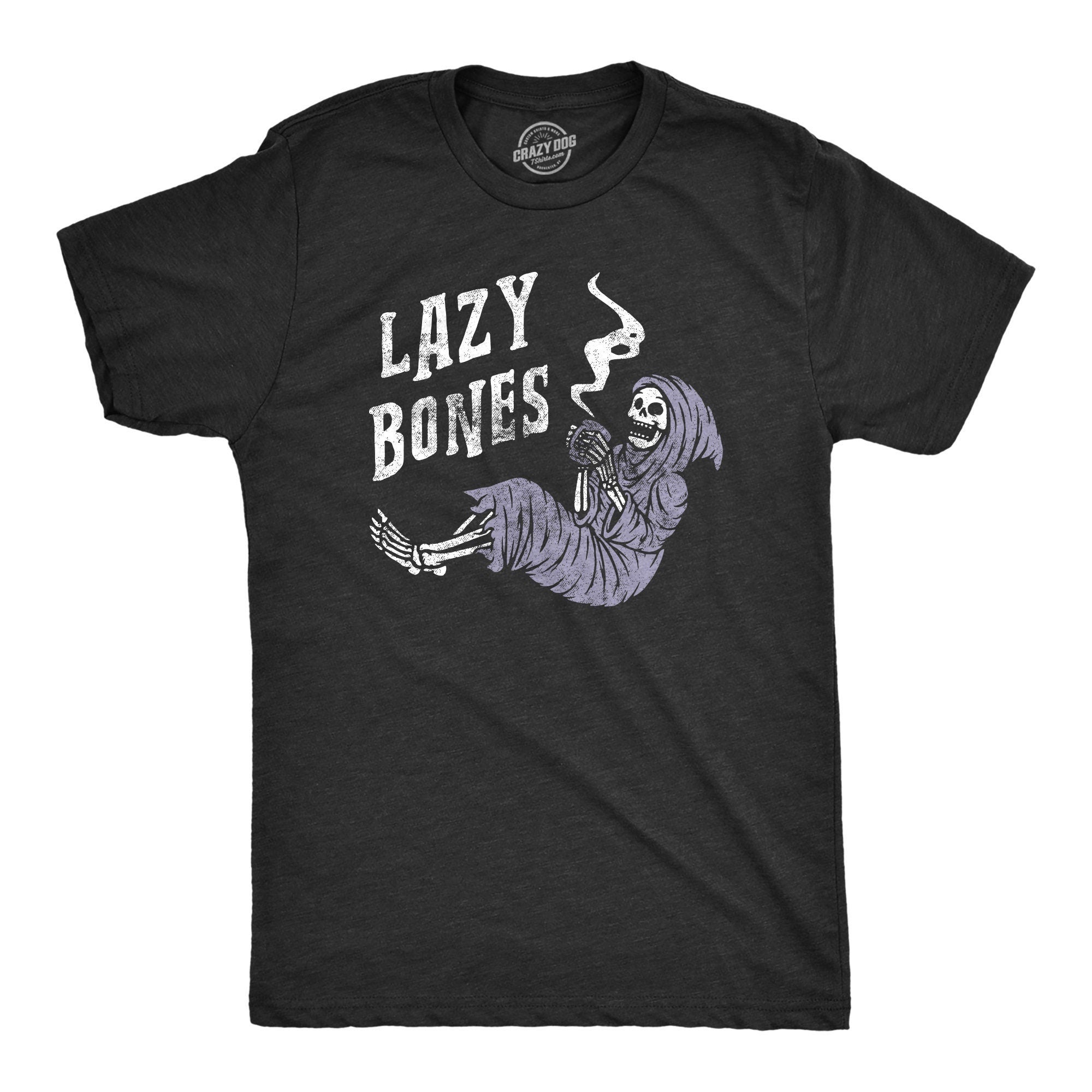 Grim Reaper Lazy Bones Indoorsy Introvert Halloween Shirt Skeleton Shirt Coffee Shirts Funny Shirts Grim Reaper Shirts Death Shirts Graphic Tee – Bold Style · Trending Graphic Apparel