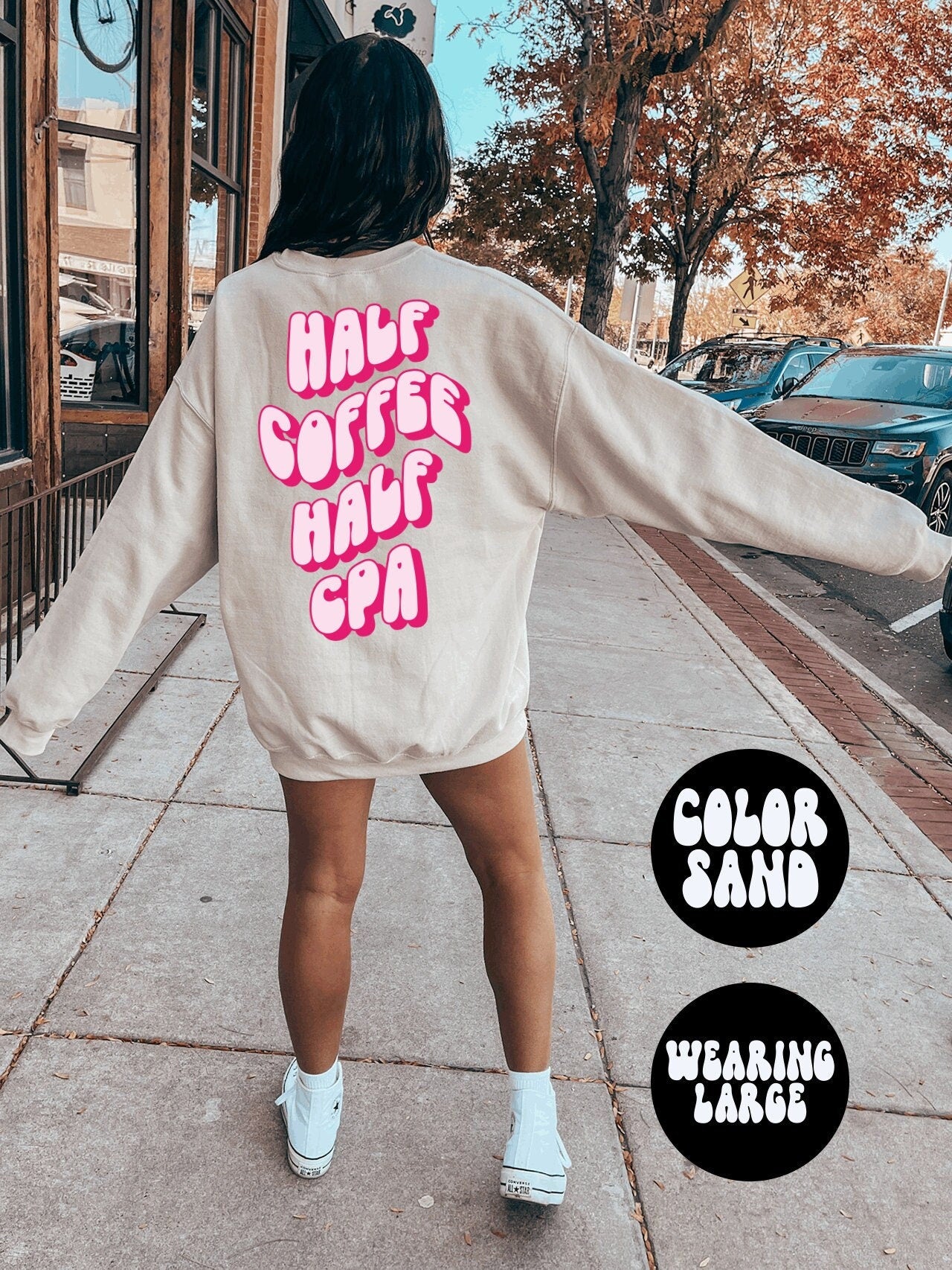 CPA BACK PRINT Sweatshirt Gifts Funny Sweater Shirt Jumper Men Women Him Her Sweatshirt – Cozy Vibes · Great Gift For Fans