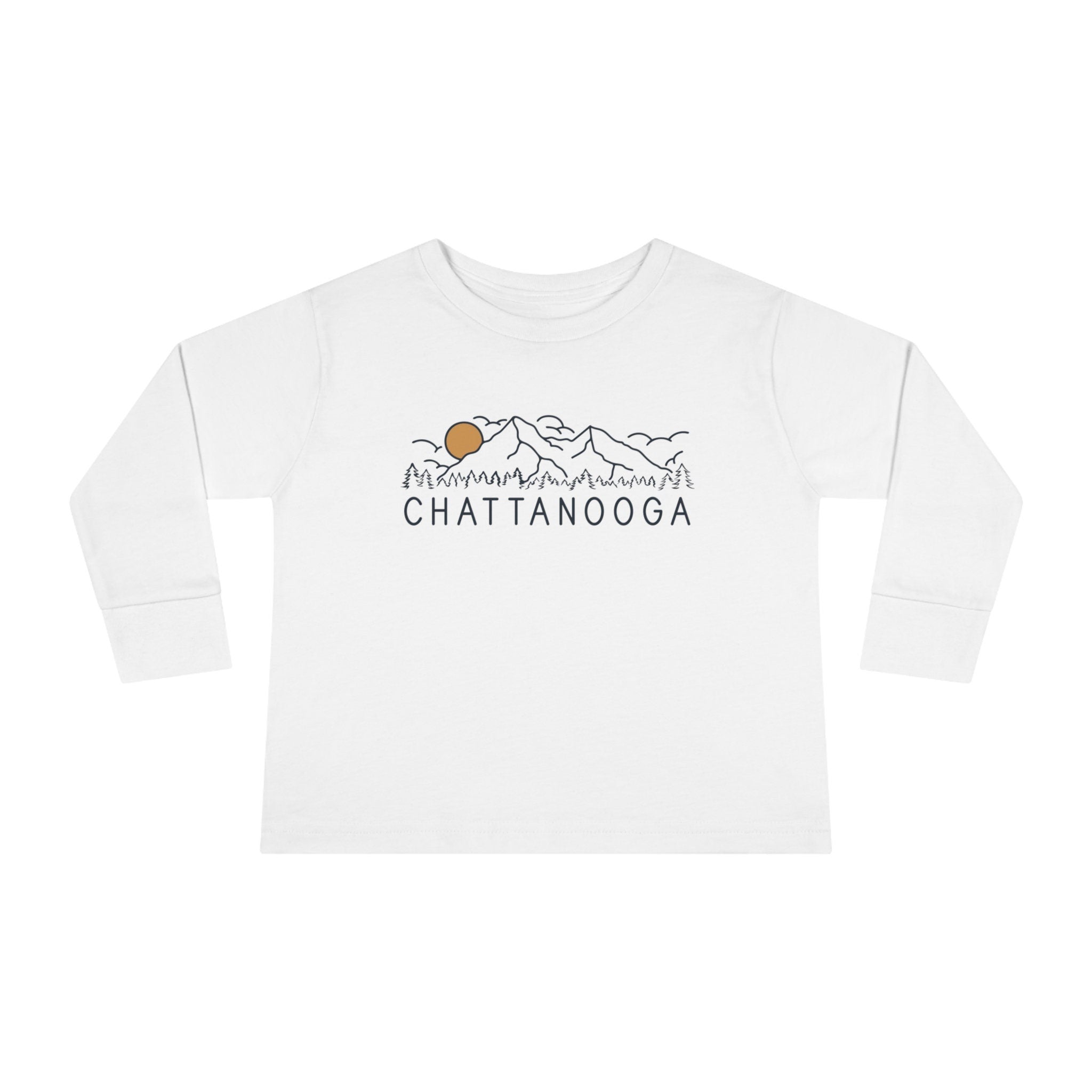 Chattanooga Tennessee Toddler Long Sleeve Shirt Retro Unisex Toddler Chattanooga T Shirt Personalization Available Graphic Tee – Bold Style · Trending Graphic Apparel