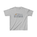 Bozeman Montana Youth Shirt Retro Mountain Bozeman Kid39s TShirt Personalization Available Graphic Tee – Everyday Comfort · Perfect For Daily Wear
