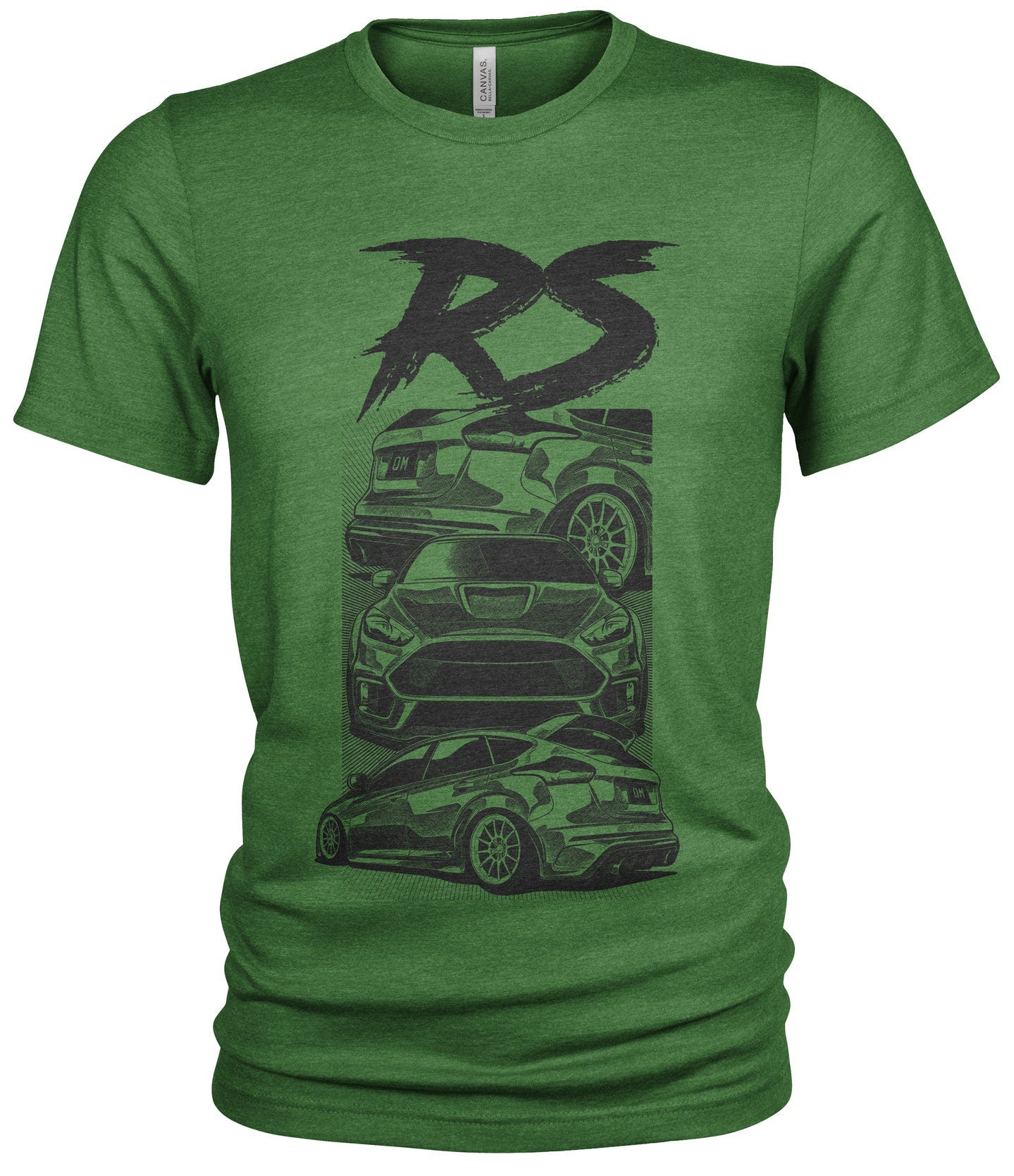 RS Performance Focus ST Grunge Style T Shirt Graphic Tee – Feel-Good Design · Must-Have Style