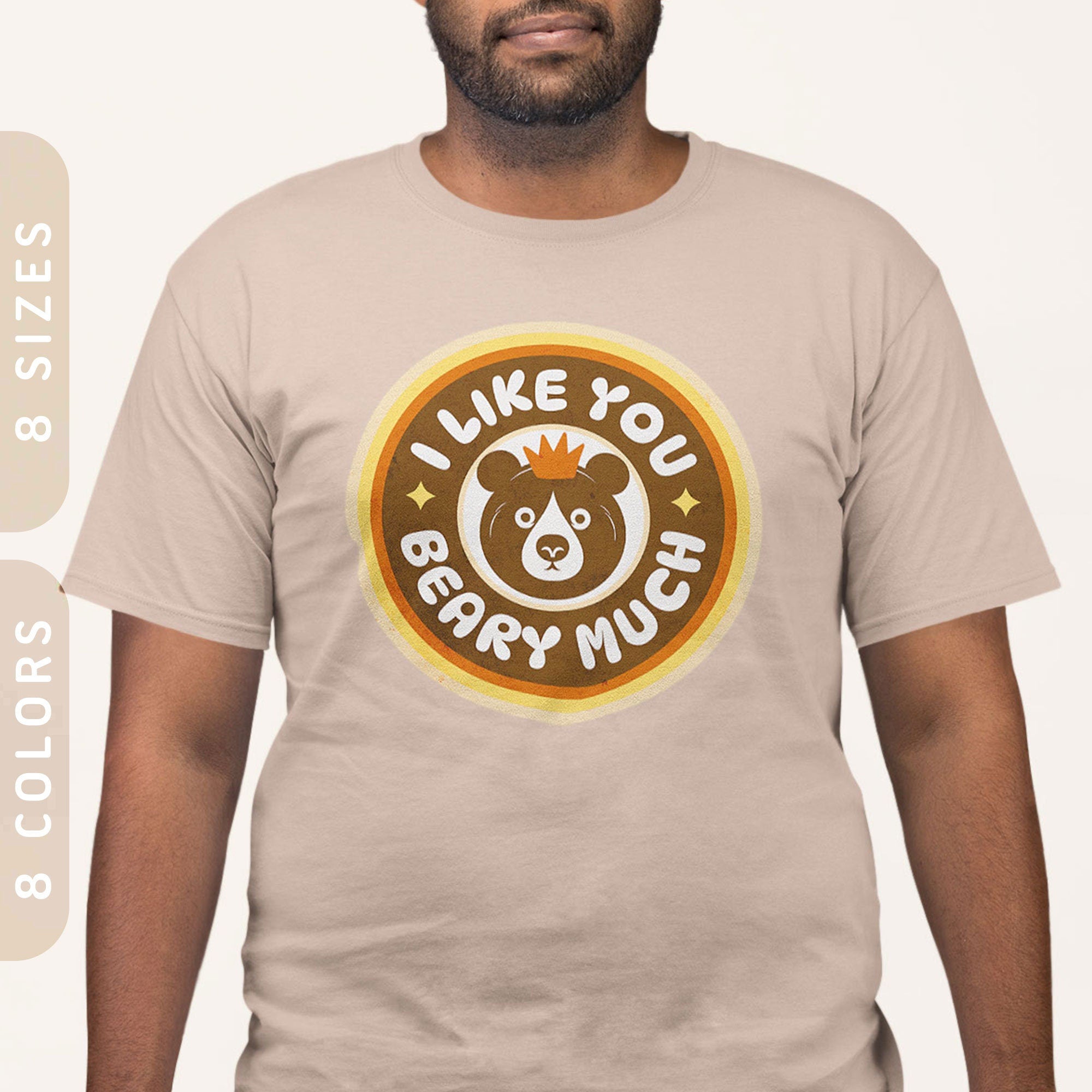 Subtle Gay Bear Shirt I Like You Beary Much T Shirt Bear Brotherhood Shirt Subtle Gay Shirt Pride Outfit Brother Bear Shirt Graphic Tee – Soft Feel · High-Quality Print