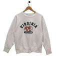 90s University of Virginia Crewneck Sweatshirt LargeVintage Virginia Cavaliers Sweater Jumper Pullover White Size L Sweatshirt – Aesthetic Look · Must-Have Style