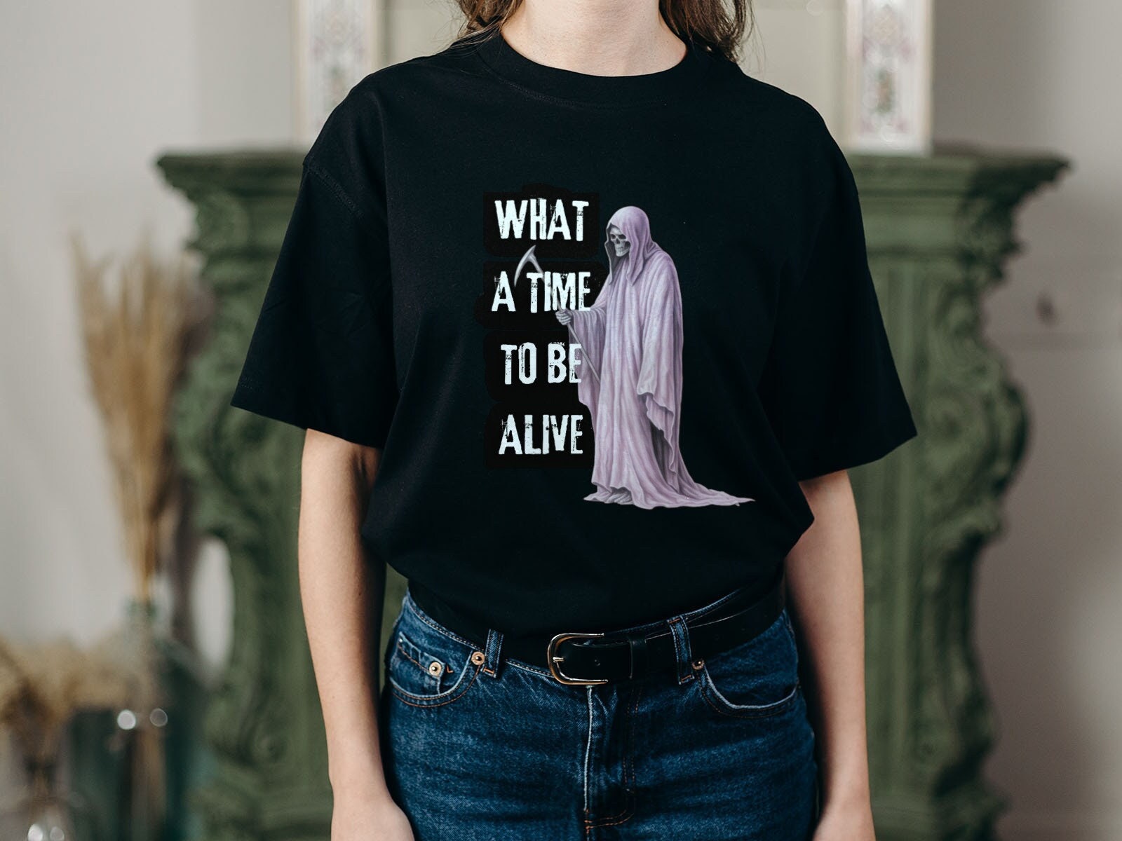 What A Time To Be Alive Short Sleeve Unisex T Shirt Graphic Tee – Everyday Comfort · High-Quality Print