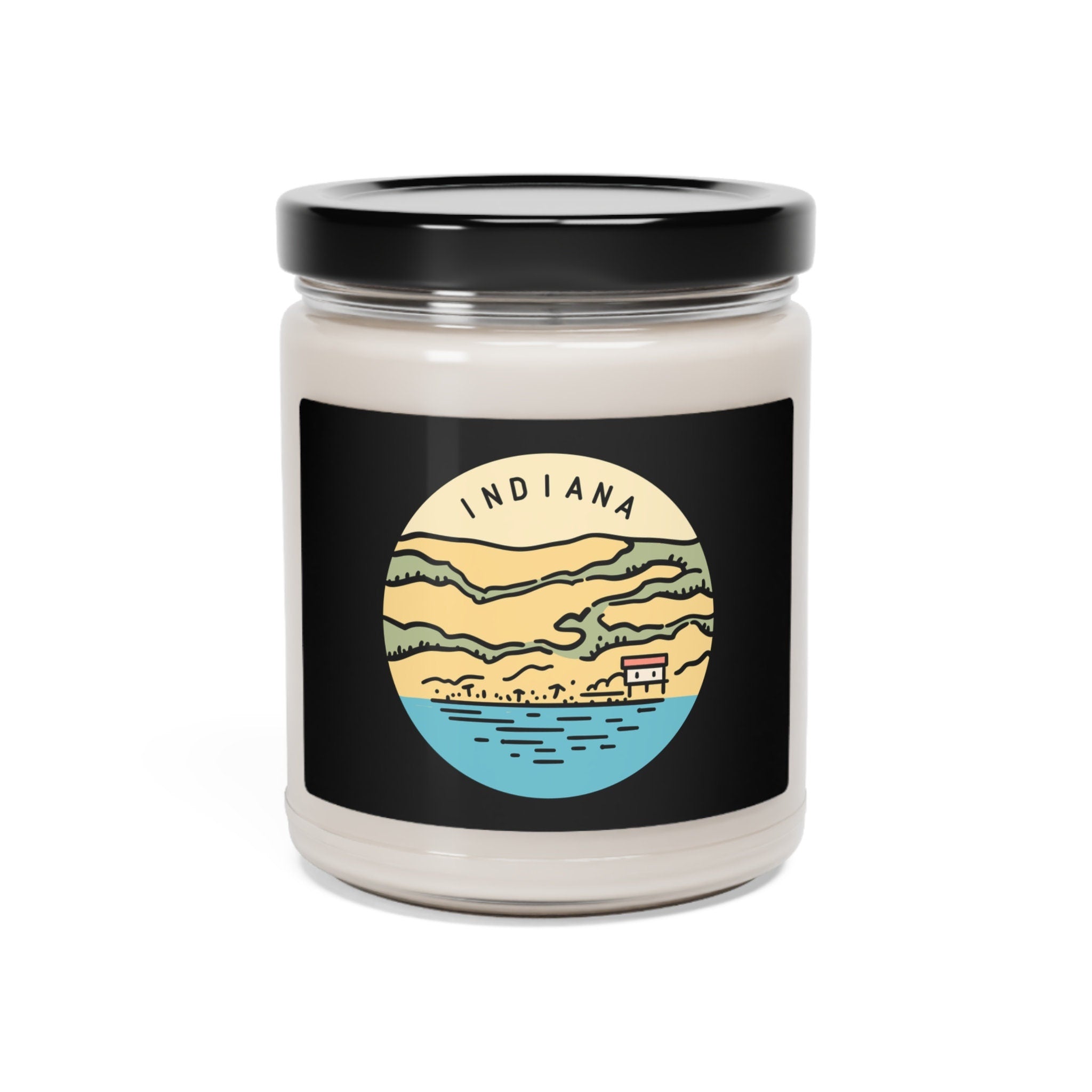 Indiana Candle Scented Soy Candle 9oz Personalization Available Graphic Tee – Aesthetic Look · High-Quality Print