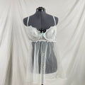 PLUS SIZE White Sheer Chiffon and Lace Babydoll Nightie Top Nightgown Vintage 90s Size 1X Graphic Tee – Feel-Good Design · Must-Have Style