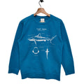 Y2K Tiger Shark Sweatshirt Small Vintage Animal Sweater Jumper Crewneck Size S Sweatshirt – Aesthetic Look · Trending Graphic Apparel