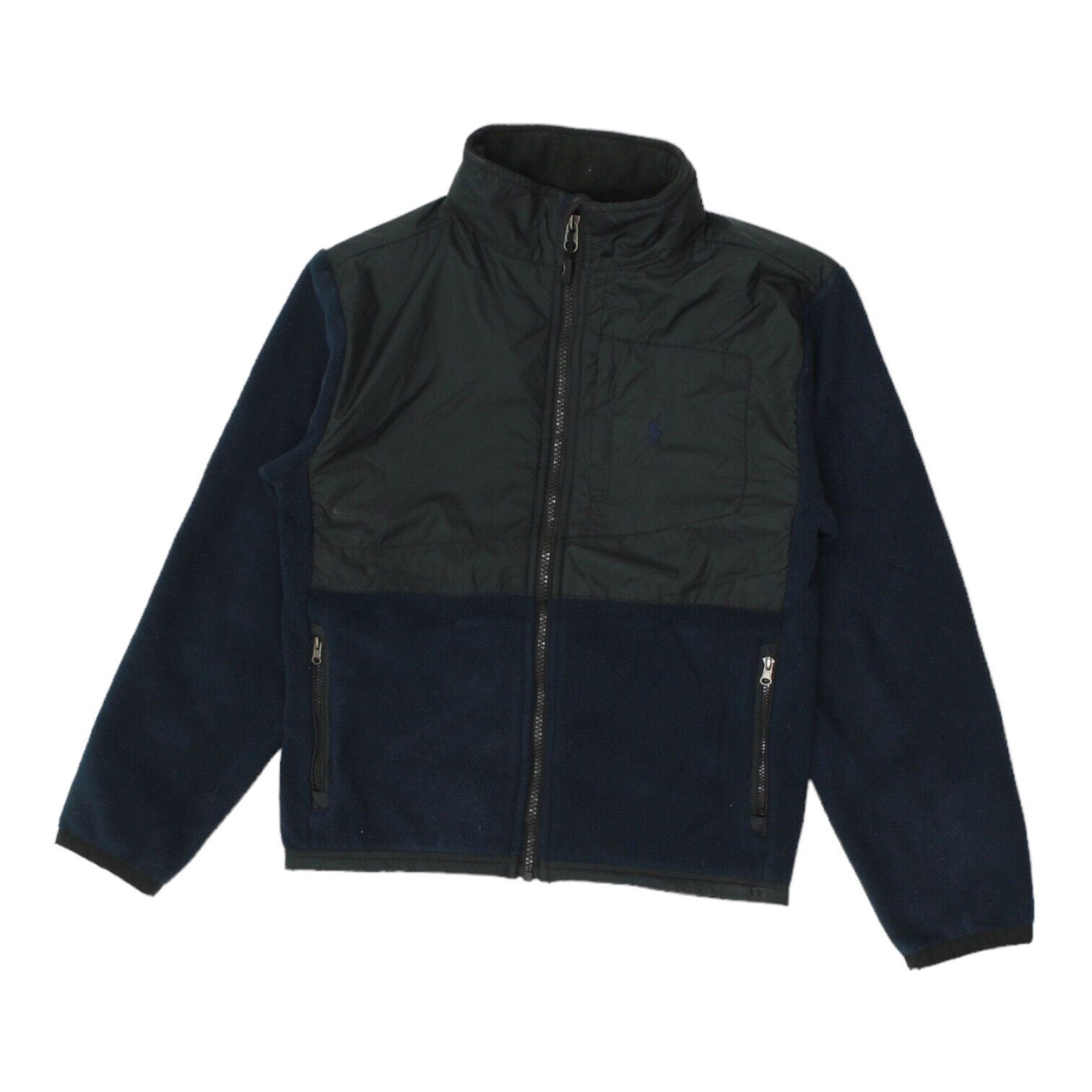 Polo Ralph Lauren Kids Navy Full Zip Fleece Jacket Vintage Designer Activewear Graphic Tee – Cozy Vibes · High-Quality Print
