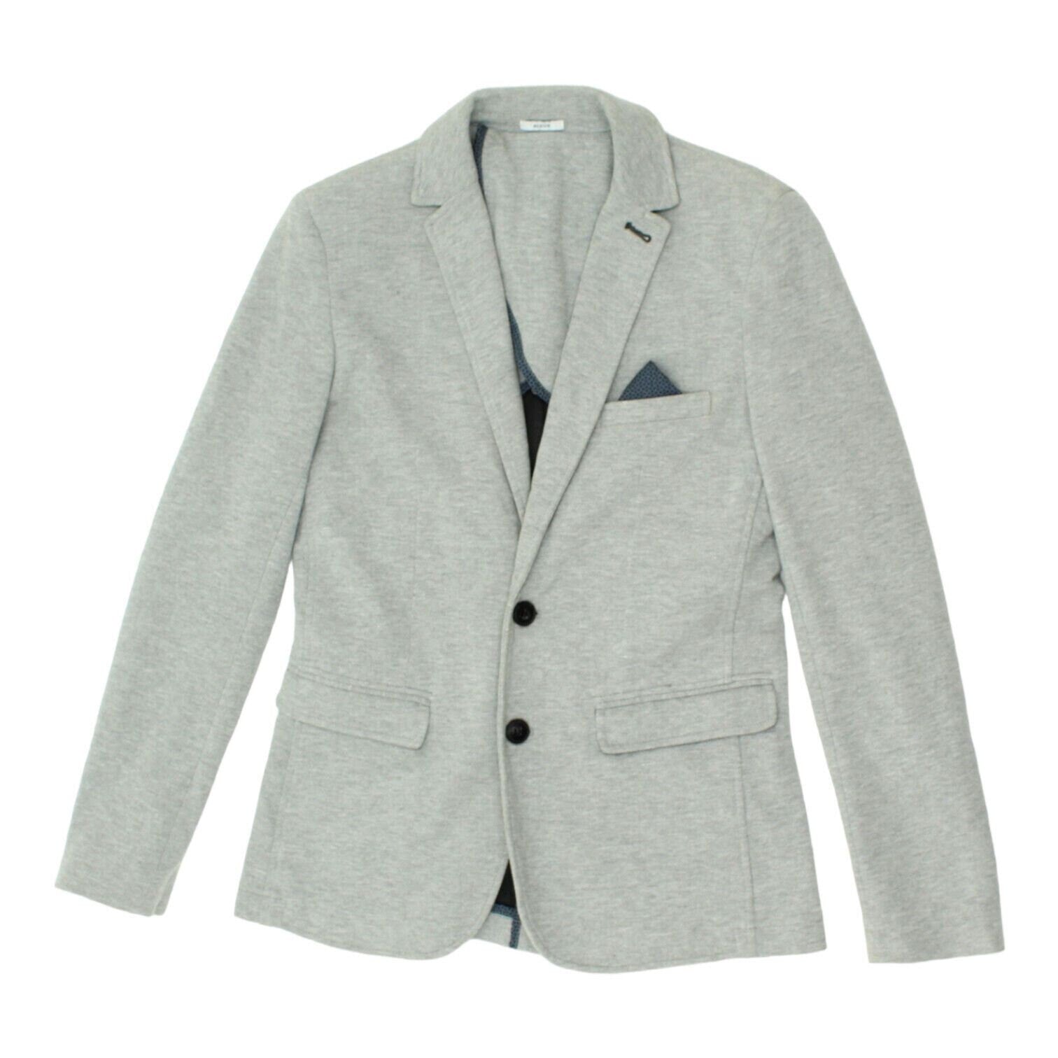 Jules Grey Cotton Blazer Jacket Vintage High End Luxury Designer Suit VTG Graphic Tee – Everyday Comfort · Must-Have Style