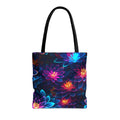 Wild Neon Flowers All Over Print Tote Bag Tote Bag – Fan Favorite · Perfect For Daily Wear
