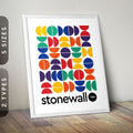 Stonewall 1969 Bauhaus Style Poster Rainbow Round Shapes LGBTQ Poster Stonewall Riot Print Bauhaus Art Deco Poster LGBT Wall Decor Graphic Tee – Feel-Good Design · Top Pick For Any Outfit