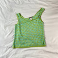 Y2K Vintage Early 2000s Green Knit Tank Top Tank Top – Premium Graphic · Perfect For Daily Wear