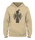 Viking Hoodie Norse Culture Pagan Glyph Raven of Midgard Hoodie Hoodie – Warm & Stylish · High-Quality Print
