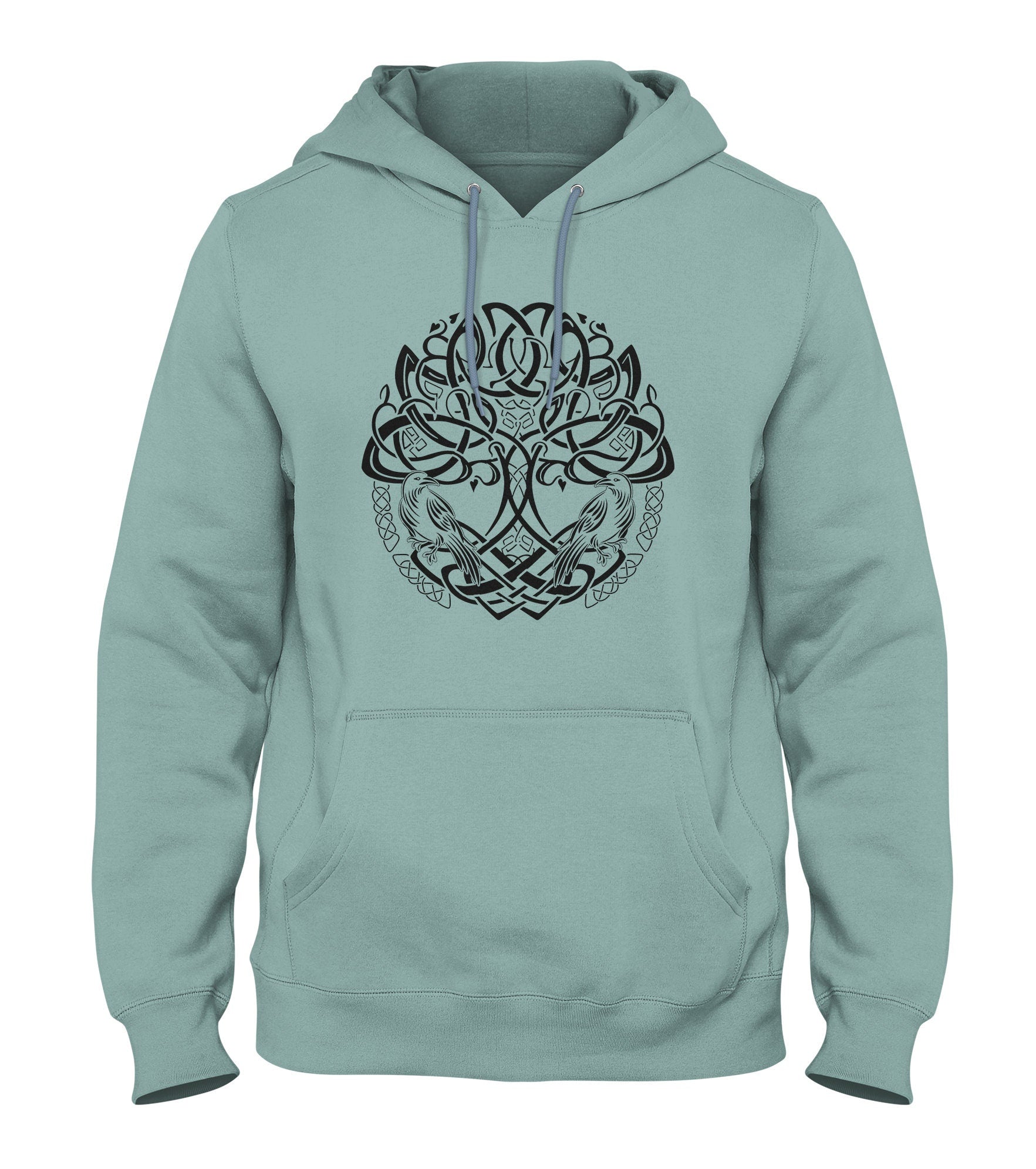 Viking Norse Culture Tree of Life Glyph Ragnarok Hoodie Hoodie – Bold Style · Trending Graphic Apparel