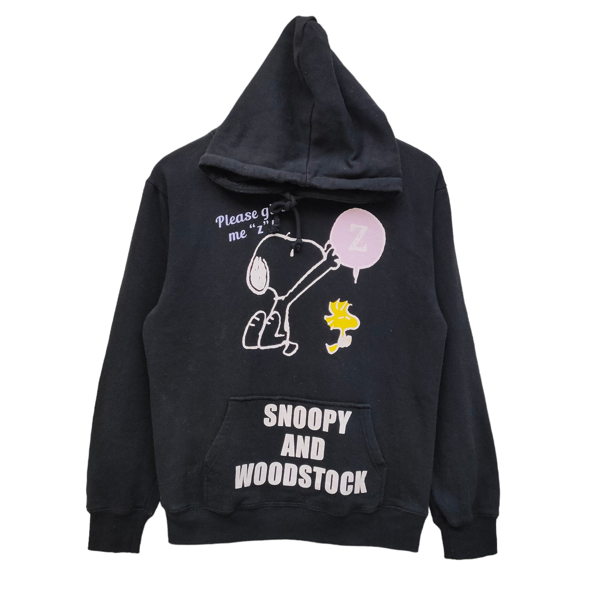 90s Peanuts Hoodie Sweater Medium Vintage Snoopy Woodstock Sweater Jumper Crewneck Cartoon Black Size M Hoodie – Everyday Comfort · Top Pick For Any Outfit