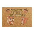 Welcome to the Nut House39 Squirrels Doormat 24quot x 16quot Outdoor Coir Welcome Mat Graphic Tee – Premium Graphic · Perfect For Daily Wear