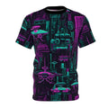 Neon Cityscape Tee Wear the Future Graphic Tee – Warm & Stylish · Perfect For Daily Wear