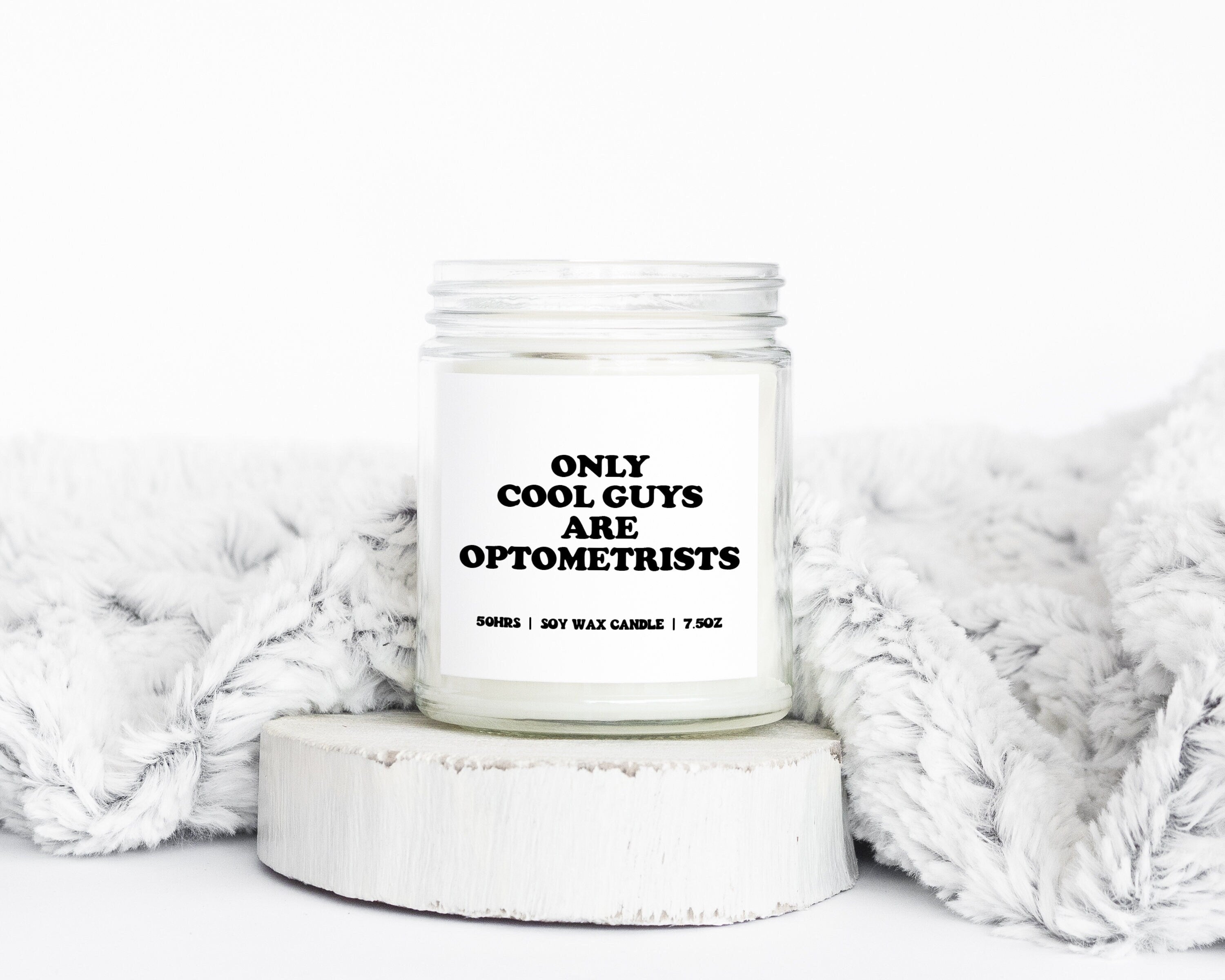 Optometrist Optometry Gifts Funny Candle Housewarming Soy Wax Scented Decor Graphic Tee – Fan Favorite · Must-Have Style