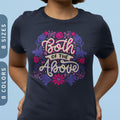 Subtle Bisexual Shirt Both of the Above Unisex T Shirt Funny Bi Pride Shirt Bisexual Flag Colors Tshirt Discreet Bisexual Pride Tee Graphic Tee – Feel-Good Design · Great Gift For Fans