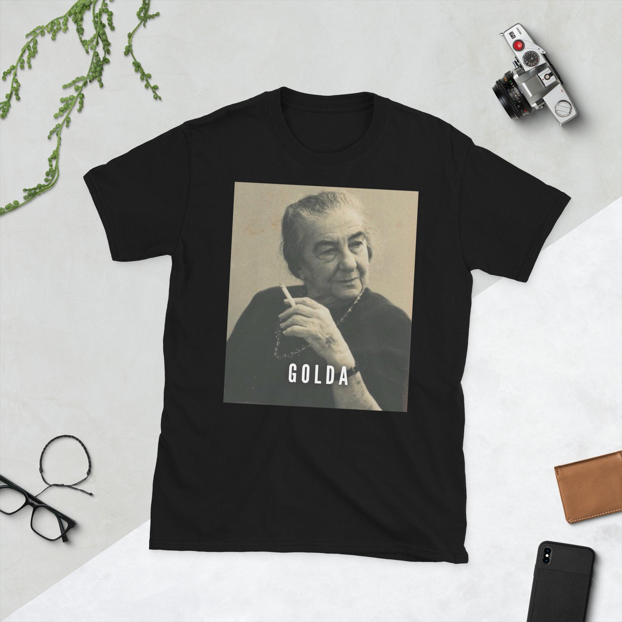 Golda Meir Short Sleeve Unisex T Shirt Graphic Tee – Easygoing Wear · Perfect For Daily Wear