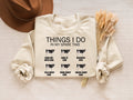 Things I Do In My Spare Time Cow Sweatshirt Funny Cow Sweatshirt Cute Heifer Sweater Humorous Saying Cow SweaterSarcastic Cow Shirt Gift Sweatshirt – Feel-Good Design · Must-Have Style