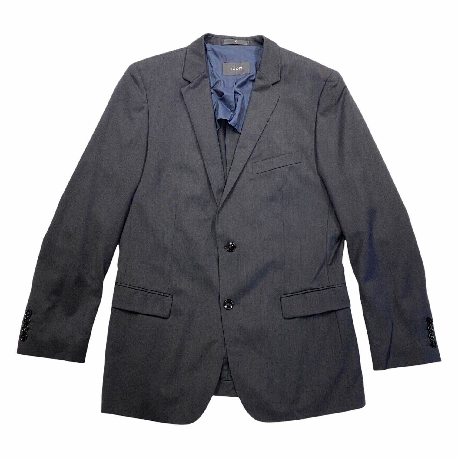 JOOP Lightweight Wool Blazer Jacket Vintage High End Luxury Designer Grey VTG Graphic Tee – Aesthetic Look · High-Quality Print