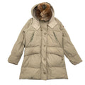 Peuterey Womens Long Padded Beige Winter Coat Vintage High End Designer VTG Graphic Tee – Warm & Stylish · Top Pick For Any Outfit