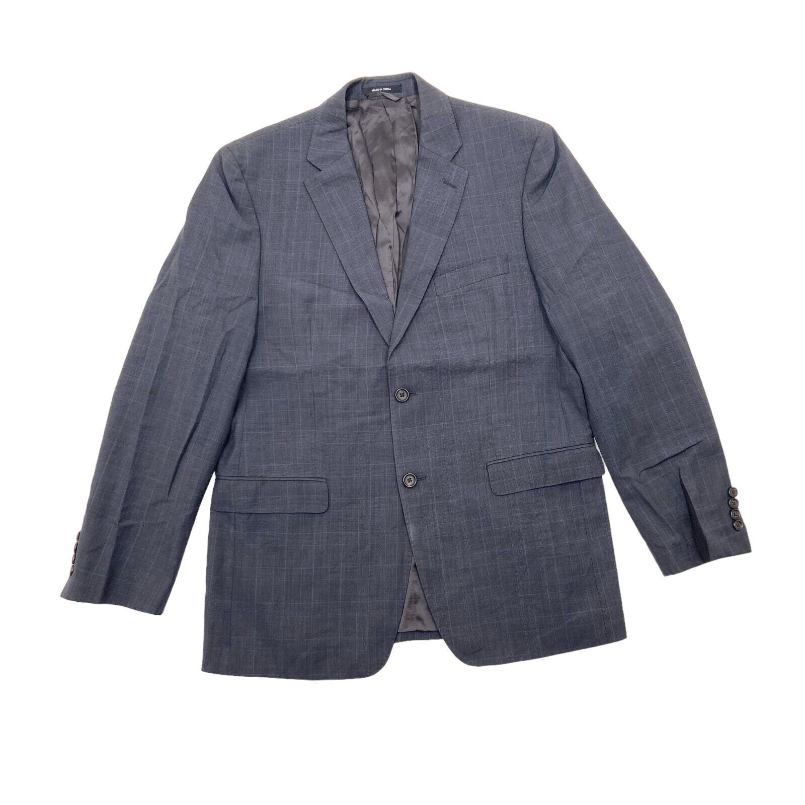 Ralph Lauren Macy39s Grey Slim Blazer Jacket Vintage High End Designer Suit VTG Graphic Tee – Aesthetic Look · Top Pick For Any Outfit