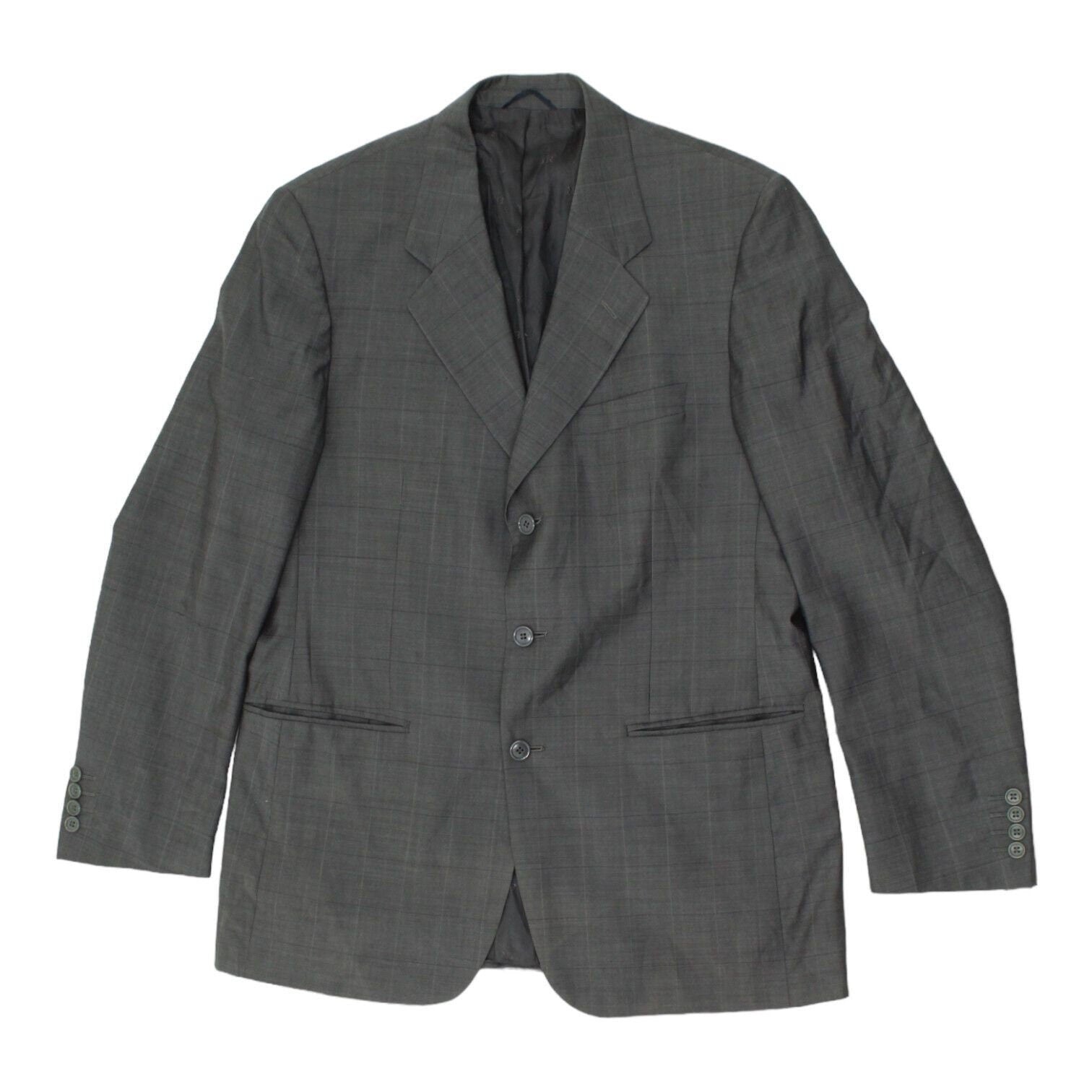 Renato Balestra 3 Button Grey Blazer Jacket Vintage High End Luxury Designer Graphic Tee – Easygoing Wear · High-Quality Print