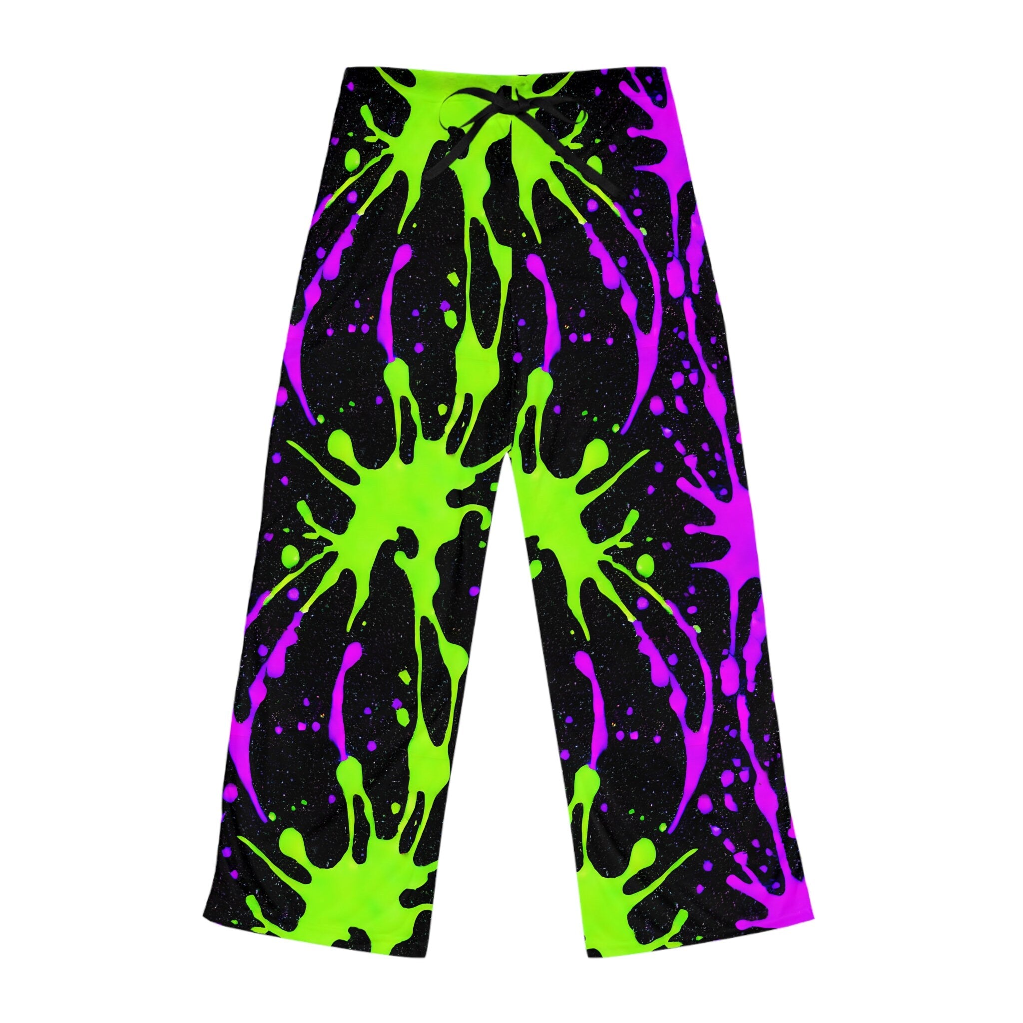 Vibrant Splatter Art Lounge Pants for Women AOP Loungewear for Stylish Comfort Multiple sizes XS 2XL Graphic Tee – Cozy Vibes · Must-Have Style