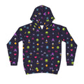 Pixel Invasion Kids Hoodie The Ultimate Alien Adventure Children39s Hoodie AOP Hoodie – Bold Style · High-Quality Print
